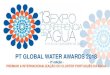 PT GLOBAL WATER AWARDS 2018...PROCESL neste mercado de elevada complexidade e especialização. O número elevado de especialidades necessárias implicou o envolvimento de outras empresas