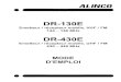 DR-430E - RadioManualradiomanual.info/schemi/Vari/Alinco_DR-130E_430E_user_FR.pdfVous venez d’acquérir l’émetteur-récepteur mobile ALINCO DR-130E VHF-FM / DR-430E UHF-FM et