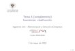 Tema 4 (complemento) Isometrías: clasificaciónCivilADE)/Tema4_Isometrias.pdfTema 4 (complemento) Isometr as: clasi caci on Ingenier a Civil - Administraci on y Direcci on de Empresas