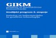 202003 brosura IGT GIKM - NTF · 5 Splošni podatki o študijskem programu Stopnja in vrsta študijskega programa: podiplomski študijski program – magistrski študijski program