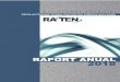 RAPORT ANUAL 2018 anual/Raport Anual... RAPORT ANUAL 2018 APROBAT prin HCA â€“ RATEN Nr. 13 din 9 mai