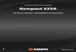 Kempact 323A - Kemppi - CS Soldadura...Kempact 323R Soldadora compacta K3 de Kemppi para una soldadura MIG/MAG con el coste más eficiente, que entrega 320 A con una alimentación