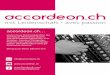 accordeon.ch…...accordeon.ch… ist der neue Dachverband für die Schweizer Akkordeon-Szene. Alle Akkordeonbegeisterten vom Solisten, Amateur, Dirigenten, Profi bis zum ganzen Orchester