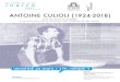 ANTOINE CULIOLI (1924-2018) · 2018. 3. 21. · ANTOINE CULIOLI (1924-2018) Une vie dans le langage à la rencontre de la diversité des langues et des textes Contact : hommage.culioli@gmail.com