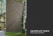 sauerbruch hutton - natureplus · 2018. 5. 30. · sauerbruch hutton timber projects 2012-2016 - c-client brief size completion immanuelkirche cologne; furnierschichtholz, brettsperrholz,