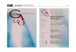 32° AO FESTIVAL - gamo · 2016. 6. 10. · Ghiribizzi: Paganini e la musica contemporanea italiana Luigi Attademo chitarra concerto dedicato agli 80 anni di Alvaro Company musiche
