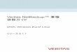 Veritas NetBackup™ 排除ガイド - NEC(Japan) · 2018. 4. 11. · msdp 最適化複製とレプリケーション帯域幅の構成について.....184 ストレージライフサイクルポリシーについて