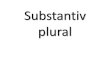 Substantiv plural - sfi 3d4 2016. 10. 5.آ  Grupp 3 â€“special â€¢En del substantiv fأ¥r omljud i plural