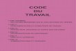 CODE DU TRAVAIL - code du travail livre premier: relations individuelles et collectives du travail livre