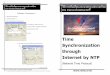 Time Synchronization through Internet by NTP · 2016. 3. 18. · วิธีการปร ับเทียบเวลามาตรฐานประเทศไทย ทาง