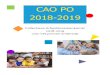 CAO PO 2016-2017 - Ambtenarensalaris.nl - De website voor … · 2018. 7. 24. · 4 Colofon CAO PO 2018-2019 Collectieve Arbeidsvoorwaarden voor het primair onderwijs Uitgave PO-Raad