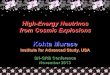 Kohta Murase - 京都大学 · 2013. 11. 15. · Kohta Murase Institute for Advanced Study, USA High-Energy Neutrinos from Cosmic Explosions . Skymap: No Signiﬁcant Clustering See: