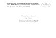 Amtliche Bekanntmachungen der TU Bergakademie Freibergtu-freiberg.de/sites/default/files/z_ba_ina.pdf · 2018. 4. 17. · Elektrochemie: Leitfähigkeit von Elektrolytlösungen; Potentialbildende