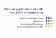 Clinical application of cell- free DNA in lymphomaplan.medone.co.kr/70_icksh2019/data/SS13-3_Seokjin_Kim.pdf · 2019. 6. 27. · Healthy people vs. lymphoma patients Cell-free DNA