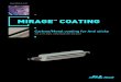MIRAGE COATING · 2018. 7. 30. · mirage tm coating 02 world best plasma technology, j&l tech 각종 수지의 유동성, 이형성 향상을 위한 코팅 솔루션 miragetm coating은