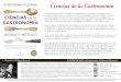 Ciencias de la Gastronomía · 2019. 3. 15. · Manual de cultura gastronómica, Editorial Almuzara, 2008); Premio de la Academia Internacional de Gastronomía en 2008; y Gourmand