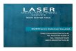 레이저미세가공서비스lastek.co.kr/updata/f13209156521.pdf · 2011. 11. 10. · Laser Micro-Machining 레이저미세가공 (주)코썸사이언스 레이저미세가공서비스
