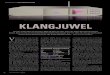 KLANGJUWEL - Naim Audio...KLANG CD-QUALITÄT EMPFEHLUNG 11/16 AUDIOGRAMM ÅEinfache Bedienung mit klarer Menüstruktur, lebeniger Klang bei CD-Qualität Í-Klang Cinch / XLR 133