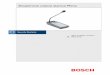 Dvojzónová volacia stanica Plena · PDF file 2020. 2. 29. · Bosch Security Systems | 2008-01 | PLE-2CS sk Dvojzónová volacia stanica Plena | Pokyny na inštaláciu a používanie