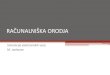 RAČUNALNIŠKA ORODJA - University of Ljubljanalpvo.fe.uni-lj.si/fileadmin/files/Izobrazevanje/RO/...1 u(t) A.e t/RC U C R W RC SPICE, 3. predavanje 25.11.2013 RAČUNALNIŠKA ORODJA