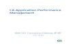 CA Application Performance Management Application...リリース 9.5 CA Application Performance Management このドキュメント（組み込みヘルプ システムおよび電子的に配布される資料を含む、以下「本ドキュメント」）は、
