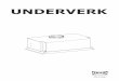 UNDERVERK - IKEA · 2018. 10. 19. · 2 AA-2039719-3AA-2039719-3 Avertissement: Toute installation de vis et de dispositifs de fixation non conforme à ces instructions peut entraîner