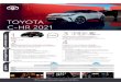 TOYOTA C-HR 2020 · 2021. 1. 22. · new Toyota New Global Archit CHR HY21 . C—HR . Title: TOYOTA C-HR 2020 Author: Krassen Hadjiev Created Date: 1/18/2021 2:21:54 PM