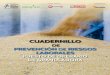 CUADERNILLO - Cesfac.es · 2019. 8. 8. · El objetivo de este cuadernillo es informarte sobre los riesgos laborales específicos en el puesto de trabajo de OPERARIO DE GRANULADORA