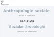 Anthropologie sociale - unifr.ch · 2019. 9. 20. · d’anthropologie sociale jusqu’au 30. septembre 2019 UNIVERSITÉ DE FRIBOURG / UNIVERSITÄT FREIBURG | FACULTÉ DES LETTRES