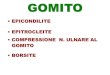 GOMITO - Garozzo · 2020. 10. 30. · gomito: i segni (compressione ulnare al gomito) compressione ulnare al gomito •dolore alla doccia epitrocleo-olecranica •parestesie regione