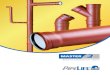 Master 3 katalog · Pipelife MASTER 3 kanalizacione cevi i spojni elementi se nejčešće koriste za odvodnju otpornu na toplu vodu za domaćinstva i industrijske sive, crne i atmosferske
