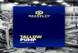 TALLOW PUMP - Haarslev...tallow pump Nos reservamos el derecho a modificar las especificaciones en cualquier momento sin previo aviso. udad Capadad de la oma (m 3 /h) presIÓN (Bar)