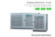 Gamme Green Power 2 · 2018. 8. 8. · 3 1.1. Gamme DELPHYS GP de 160 à 800 kVA DELPHYS GP est une gamme complète d’ASI hautes performances Green Power 2.0 conçues pour : •