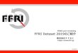 FFRI Dataset 2019のご紹介 - IWSEC (International Workshop ...FFRI,Inc. FFRI Dataset 2013-2017 6 項目（大見出し） 内容 info 解析の開始、終了時刻、id等（idは1から順に採番）