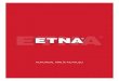 KURUMSAL KİMLİK KILAVUZU - Etna · 2020. 11. 19. · 2 Bu kurumsal kimlik kılavuzu tüm görsel malzemelerde, ETNA logosunun kullanım düzenini ve kurallarını içerir. Bu kılavuzun