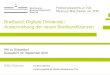 Breitband: Digitale Dividende / Ausschreibung der neuen ......2010/10/10  · Eigene Website zum Thema LTE Telefonica O2 Pilotprojekte in München und Halle (bei 2,6 GHz und 800 MHz);