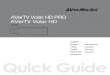 Č български Quick Guide - AVerMedia · 2016. 8. 12. · AVerMedia Technologies, Inc. reserves the right to modify, change, improve or enhance its products and to make changes