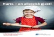 Hurra – en allergisk gjest!...ningen nr. 1169/2011, mat-informasjon til forbrukere 4 / Informasjonshefte fra NAAF Når barn eller voksne reagerer med overfølsomhet på mat, kan