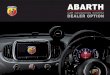 AS ABARTH Carnavi A4 201215 · 2020. 12. 21. · ・「 abarth」ロゴ入りアンテナカバー付属 etcユニット（スタンドアローンタイプ） 希望小売価格（税込）:13,750