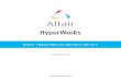 Altair HyperWorks Solvers 2019.1 Release Notes · 2019. 9. 11. · Altair HyperWorks Solvers 2019.1 Release Notes Altair OptiStruct 2019.1 Release Notes p.3 Shear force Vxz has influence