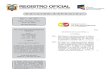 EDICIÓN ESPECIAL - Coronavirus Ecuador · 2020. 6. 25. · EDICIÓN ESPECIAL Año I - Nº 679 Quito, miércoles 17 de junio de 2020 Servicio gratuito ING. HUGO DEL POZO BARREZUETA