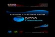 KPAX Guide utilisateur-FR-Version 1.3.17download.bluemega.fr/download/kpax_discover/KPAX Guide utilisate… · 17! Version!KPAX!1.3.17! IV.!SCAN!AVANCE!! Dans! certains! environnements!