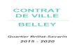 Contrat de Ville Belley définitif · 2017. 11. 16. · 10 I. Le territoire du contrat de ville de Belley : le quartier prioritaire Brillat-Savarin et son environnement 1. La Communauté