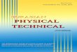 2 Eurasian Physical Technical Journal, 2011, Vol.8, No.1(15)rmebrk.kz/journals/3713/89709.pdf · 3 EURASIAN ISSN 1811 PHYSICAL TECHNICAL JOURNAL-1165 Volume 8, No. 1(15), 2011 Quarterly
