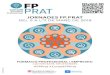 JORNADES FP · 2019. 6. 18. · Programa Les Jornades FP.PRAT es desenvoluparan entre el 5 i l’11 de març a l’Institut Illa dels Banyols, a l’Institut Les Salines, al Centre