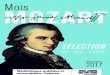Mozart, c’est plus de 600 œuvres - Valence Romans Agglo · 2016. 11. 29. · Duo pour violon et alto K. 423 Kremer, Gidon : violon Kashkashian, Kim : alto Harnoncourt, Nikolaus