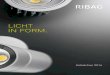 LICHT IN FORM.download.architonic.com/pdf/310/0112/ribag-kollektion...So definiert RIBAG Licht und Leuchten immer wieder neu. Qualität RIBAG steht für Schwei-zer Spitzenqualität
