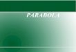 PARABOLA - gymst.com · 1. Napište rovnici paraboly, která má vrchol v počátku soustavy souřadnic a ohnisko F = [0,-2]. x2 =−2py Řešení: x y x y x py 8 2.4. 2 2 2 2 =−