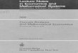 Convex Analysis Economics - University of Washingtonrtr/papers/rtr079-Co...ffil Maihematical Economics 168 Convex Analysisand MathematicalProceedings, Tilburg 1978 Edited by Jaoobus