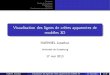 Jonathanhaehnel.fr - Université de Strasbourg · 2013. 9. 28. · Implémentation en C++ avec OpenGL 3.3 Détection des courbures principales avec CGAL Respect de la chaine de traitements